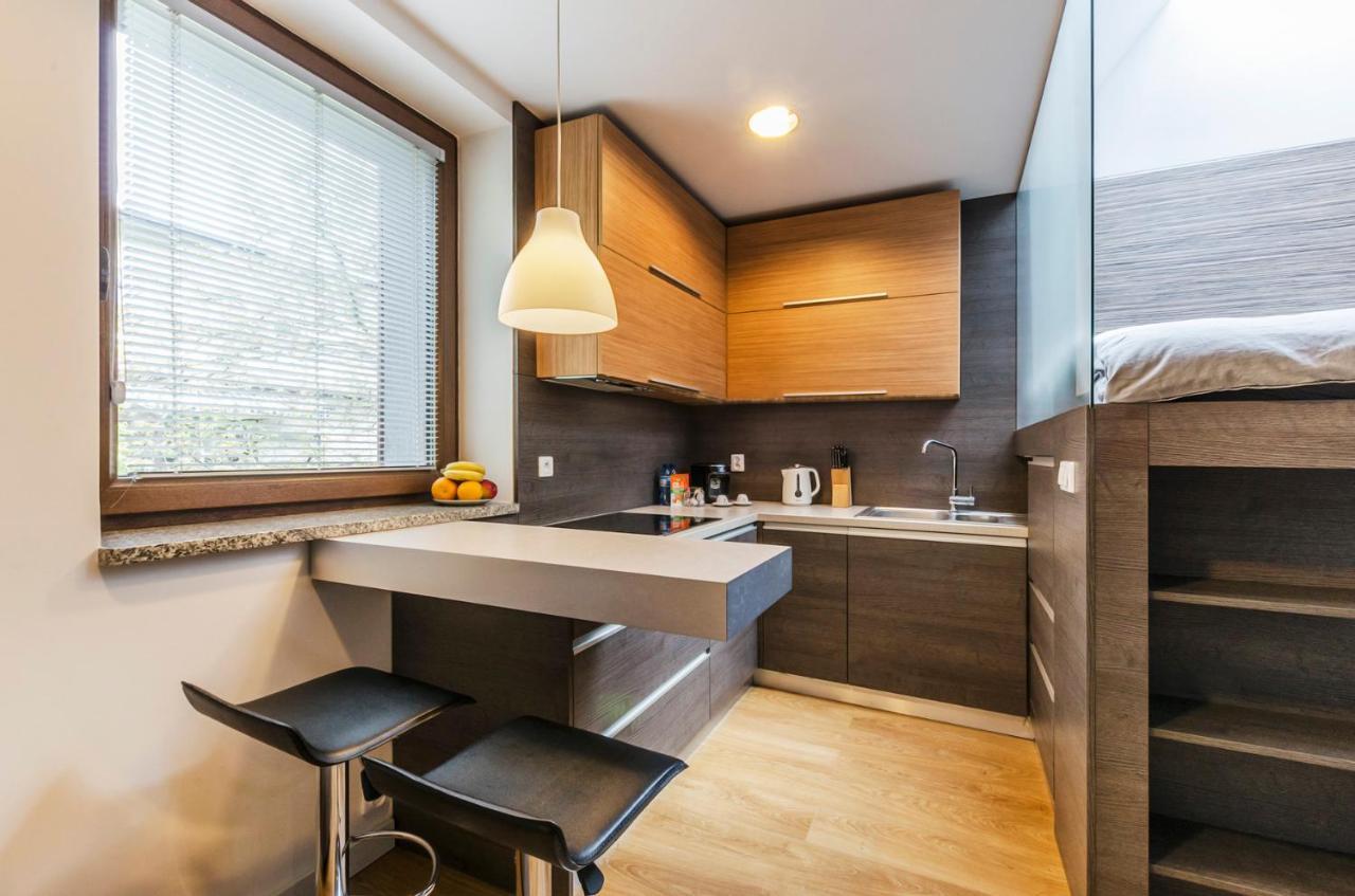 Lupoapartments Kosynierow Klimatyzacja Dostep Na Kod Łódź Esterno foto