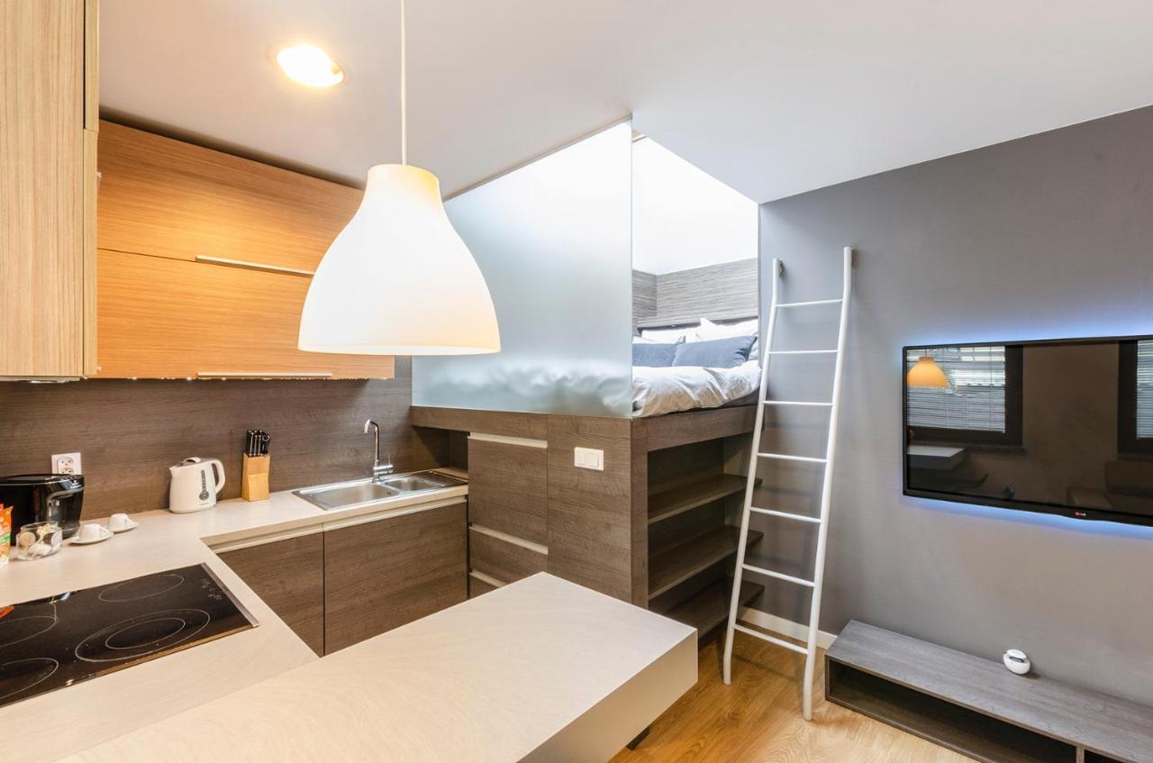 Lupoapartments Kosynierow Klimatyzacja Dostep Na Kod Łódź Esterno foto